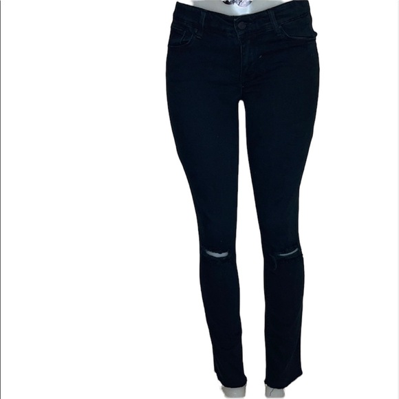 Sold Design Lab Black Distress Jeans Size 28 - Picture 1 of 8